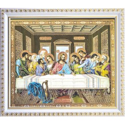 Тайная Вечеря (15х18) белая...