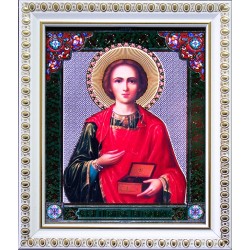 Пантелеимон белая рамка...