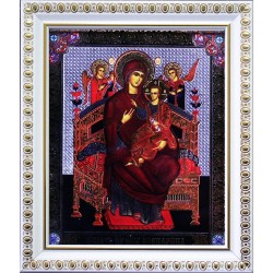 Всецарица Б. М. белая рамка...