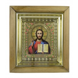 Спаситель (фон - золото,...