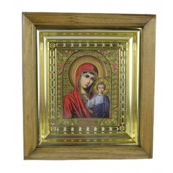 Икона Божией Матери (фон -...
